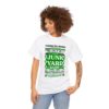 *Tee – Pomonkey Ball Diamond – Junk Yard – Bright Green Print on 4 Color Options - Image 2