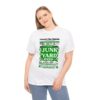 *Tee – Pomonkey Ball Diamond – Junk Yard – Bright Green Print on 4 Color Options - Image 3