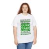 *Tee – Pomonkey Ball Diamond – Junk Yard – Bright Green Print on 4 Color Options - Image 6