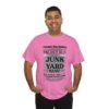 *Tee – Pomonkey Ball Diamond – Junk Yard – Grey Print on 12 Color Options - Image 82