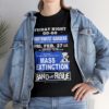 *Tee – NW Gardens – Mass Extinction – Stinky Blue Print on 4 Color Options - Image 7