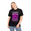*Tee – Pomonkey Ball Diamond – Junk Yard – Electric Purple Magenta Print on 4 Color Options - Image 3