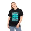 *Tee – Pomonkey Ball Diamond – Junk Yard – Aqua Print on 4 Color Options - Image 3