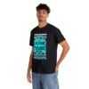 *Tee – Pomonkey Ball Diamond – Junk Yard – Aqua Print on 4 Color Options - Image 5