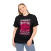 *Tee – Pomonkey Ball Diamond – Junk Yard – Magenta Print on 4 Color Options - Image 3
