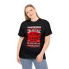 *Tee – Pomonkey Ball Diamond – Junk Yard – Red Print on 4 Color Options - Image 3