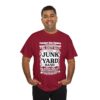 *Tee – Pomonkey Ball Diamond – Junk Yard – White Print on 12 Color Options - Image 100