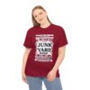 *Tee – Pomonkey Ball Diamond – Junk Yard – White Print on 12 Color Options - Image 102