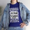 *Tee – Pomonkey Ball Diamond – Junk Yard – White Print on 12 Color Options - Image 79