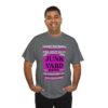 *Tee – Pomonkey Ball Diamond – Junk Yard – Electric Purple Magenta Print on 4 Color Options - Image 10