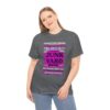 *Tee – Pomonkey Ball Diamond – Junk Yard – Electric Purple Magenta Print on 4 Color Options - Image 12
