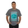 *Tee – Pomonkey Ball Diamond – Junk Yard – Aqua Print on 4 Color Options - Image 10