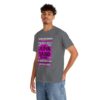 *Tee – Pomonkey Ball Diamond – Junk Yard – Electric Purple Magenta Print on 4 Color Options - Image 14