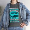 *Tee – Pomonkey Ball Diamond – Junk Yard – Aqua Print on 4 Color Options - Image 16