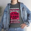 *Tee – Pomonkey Ball Diamond – Junk Yard – Magenta Print on 4 Color Options - Image 16