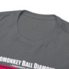 *Tee – Pomonkey Ball Diamond – Junk Yard – Magenta Print on 4 Color Options - Image 18