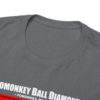 *Tee – Pomonkey Ball Diamond – Junk Yard – Red Print on 4 Color Options - Image 18