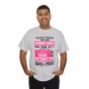 *Tee – NW Gardens – Mass Extinction – Pink Print (White Letters) on 4 Color Options - Image 19
