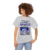 *Tee – NW Gardens – Mass Extinction – Blue Print (White Letters) on 4 Color Options - Image 20