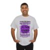 *Tee – Pomonkey Ball Diamond – Junk Yard – Dark Purple Print on 4 Color Options - Image 19