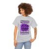 *Tee – Pomonkey Ball Diamond – Junk Yard – Dark Purple Print on 4 Color Options - Image 20