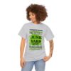 *Tee – Pomonkey Ball Diamond – Junk Yard – Apple Green Print on 4 Color Options - Image 20