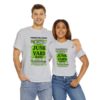 *Tee – Pomonkey Ball Diamond – Junk Yard – Apple Green Print on 4 Color Options - Image 26