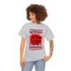 *Tee – Pomonkey Ball Diamond – Junk Yard – Red Print on 4 Color Options - Image 20