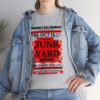 *Tee – Pomonkey Ball Diamond – Junk Yard – Red Print on 4 Color Options - Image 25