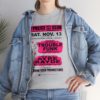 *Tee – No. 10 Police Boys & Girls Club – Trouble Funk, Ayre Rayde – Bright Pink Print on 4 Color Options - Image 25