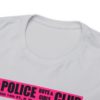 *Tee – No. 10 Police Boys & Girls Club – Trouble Funk, Ayre Rayde – Bright Pink Print on 4 Color Options - Image 27
