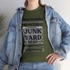 *Tee – Pomonkey Ball Diamond – Junk Yard – Grey Print on 12 Color Options - Image 52