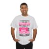 *Tee – NW Gardens – Mass Extinction – Pink Print (White Letters) on 4 Color Options - Image 10