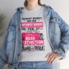 *Tee – NW Gardens – Mass Extinction – Pink Print (White Letters) on 4 Color Options - Image 16