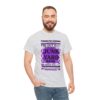 *Tee – Pomonkey Ball Diamond – Junk Yard – Dark Purple Print on 4 Color Options - Image 13
