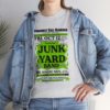 *Tee – Pomonkey Ball Diamond – Junk Yard – Apple Green Print on 4 Color Options - Image 16