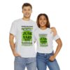 *Tee – Pomonkey Ball Diamond – Junk Yard – Apple Green Print on 4 Color Options - Image 17