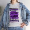 *Tee – Pomonkey Ball Diamond – Junk Yard – Dark Purple Print on 4 Color Options - Image 16