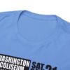 *Tee – Washington Coliseum – RE, EU, PeaceMakers, Redds & School Boys – Black Print (White Letters) on 12 Color Options - Image 90