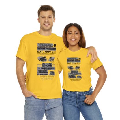 *Tee – Battle Of The Bands – Washington Coliseum – Trouble, EU, Chuck & Ayre Rayde – Grey Print on 12 Color Options - Image 53