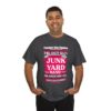 *Tee – Pomonkey Ball Diamond – Junk Yard – Magenta Print (White Letters) on 4 Color Options - Image 19