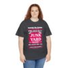 *Tee – Pomonkey Ball Diamond – Junk Yard – Magenta Print (White Letters) on 4 Color Options - Image 24