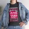 *Tee – Pomonkey Ball Diamond – Junk Yard – Magenta Print (White Letters) on 4 Color Options - Image 25