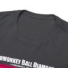 *Tee – Pomonkey Ball Diamond – Junk Yard – Magenta Print (White Letters) on 4 Color Options - Image 27