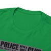 *Tee – No. 10 Police Boys & Girls Club – Trouble Funk, Ayre Rayde – Grey Print on 12 Color Options - Image 54