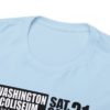 *Tee – Washington Coliseum – RE, EU, PeaceMakers, Redds & School Boys – Black Print (White Letters) on 12 Color Options - Image 81