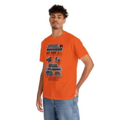 *Tee – Battle Of The Bands – Washington Coliseum – Trouble, EU, Chuck & Ayre Rayde – Grey Print on 12 Color Options - Image 41