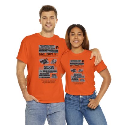 *Tee – Battle Of The Bands – Washington Coliseum – Trouble, EU, Chuck & Ayre Rayde – Grey Print on 12 Color Options - Image 44