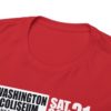 *Tee – Washington Coliseum – RE, EU, PeaceMakers, Redds & School Boys – White Print (Black Letters) on 12 Color Options - Image 99