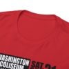 *Tee – Washington Coliseum – RE, EU, PeaceMakers, Redds & School Boys – Black Print (White Letters) on 12 Color Options - Image 108